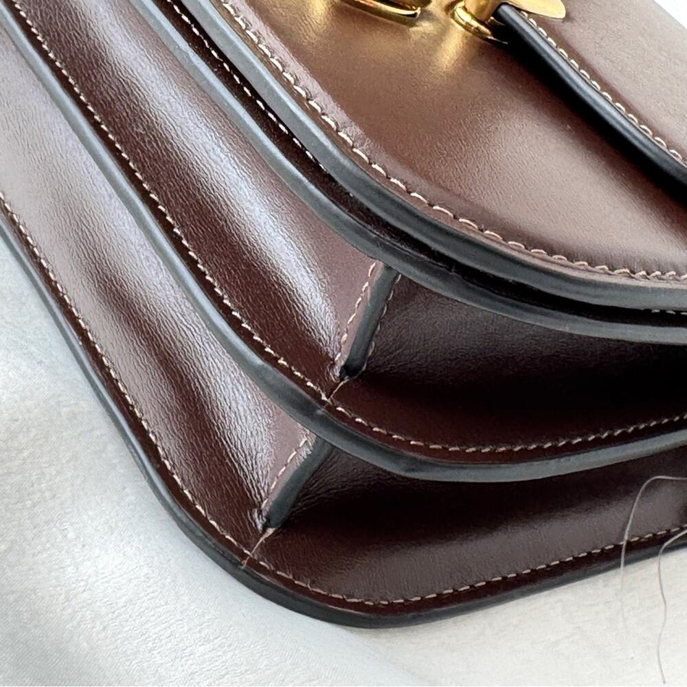 Coach Idol Shoulder Bag In Maple Oversea Exclusive CM157 - Picture 13 of 15